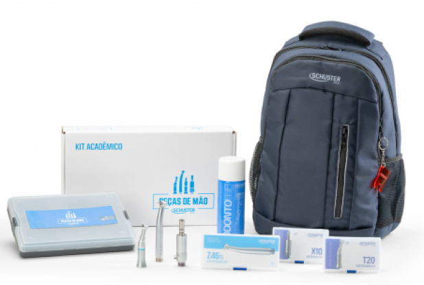 Kit Acadêmico de Peças de Mão S4 CLASSIC - Schuster